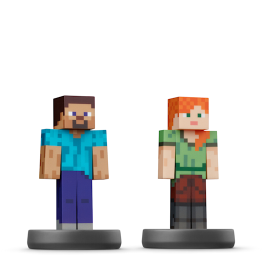 Steve & Alex No.89 Double Pack amiibo (Super Smash Bros. Collection)